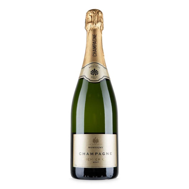 best champagne aldi veuve monsigny premier cru champagne