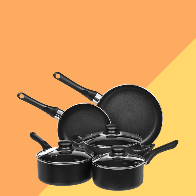 8 pcs cookware set Glamour Stone Stainless Steel - Glamour Stone