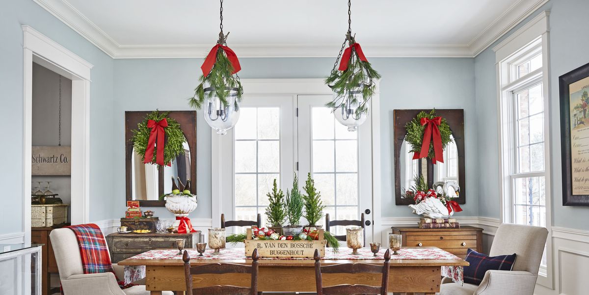 Red and White Christmas Decorations for a Classic Holiday Home