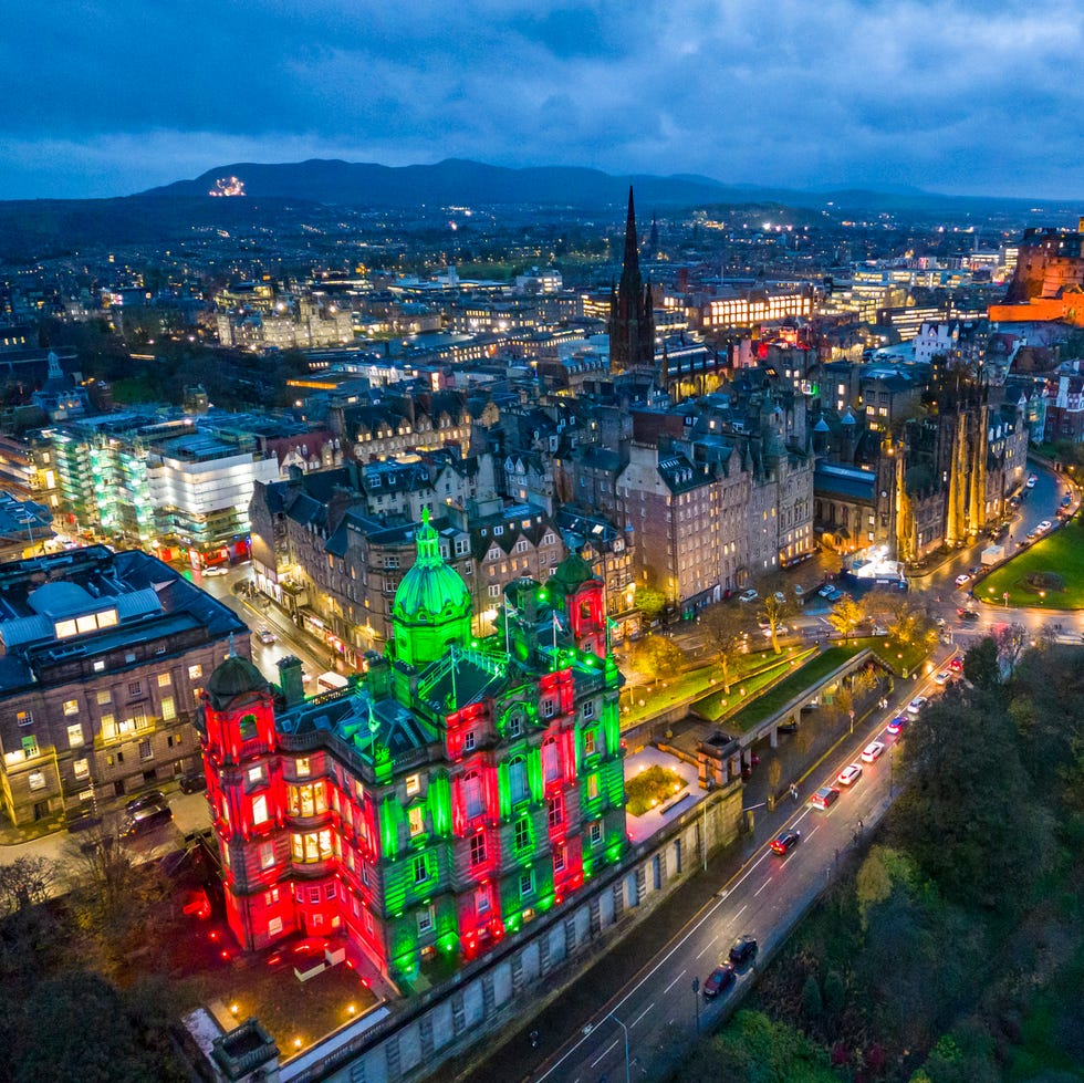 best christmas getaway locations edinburgh scotland