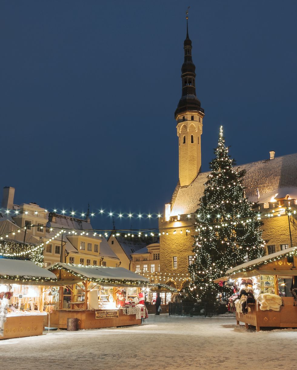 best christmas markets tallinn, estonia