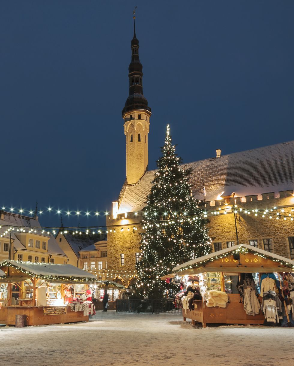 best christmas markets tallinn, estonia