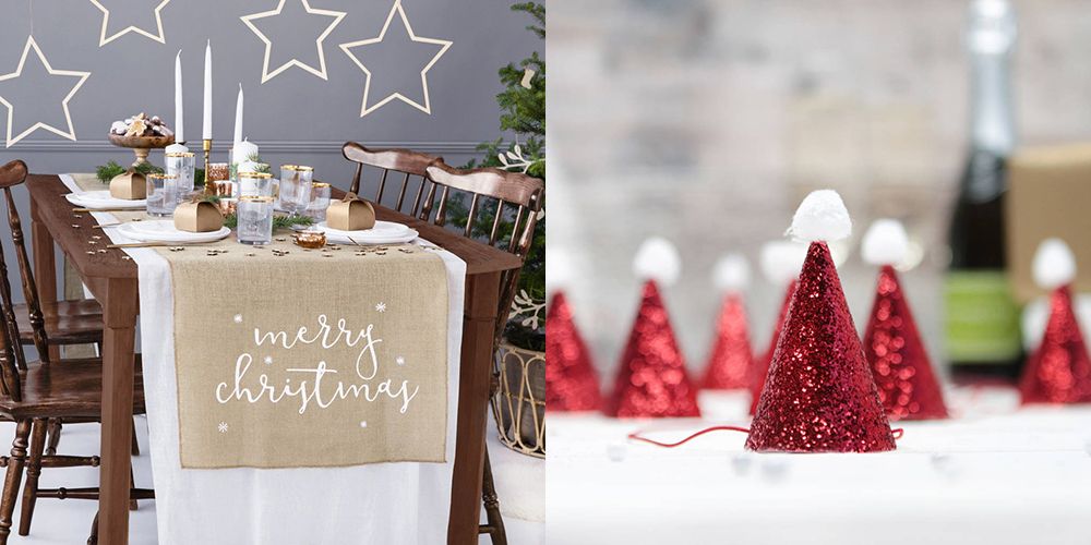 50 DIY Christmas Table Decorations 2023 - Best Holiday Tablescape Ideas