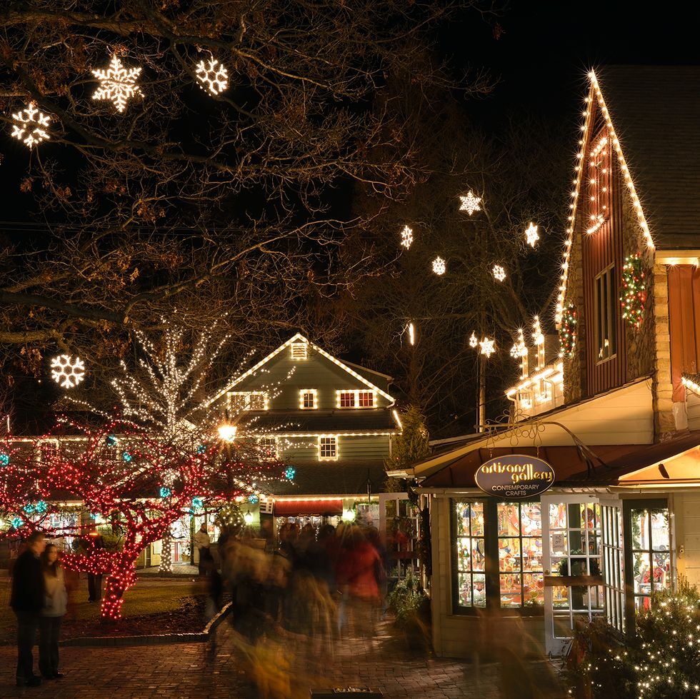 best christmas towns lahaska pennsylvania