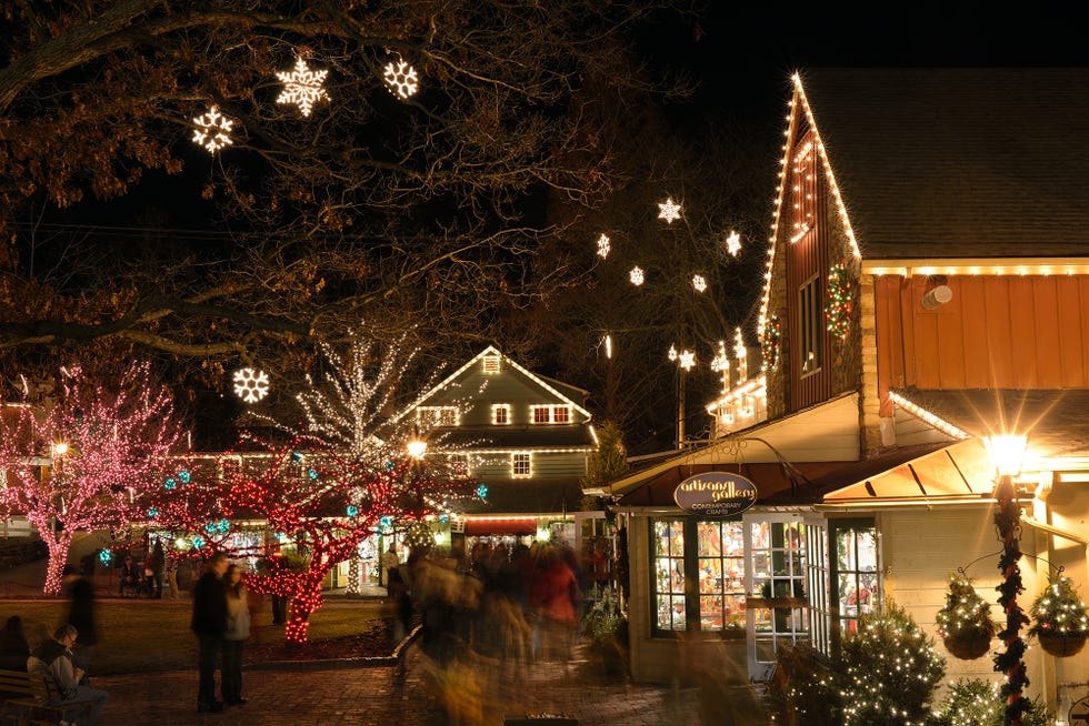 best christmas towns lahaska pennsylvania