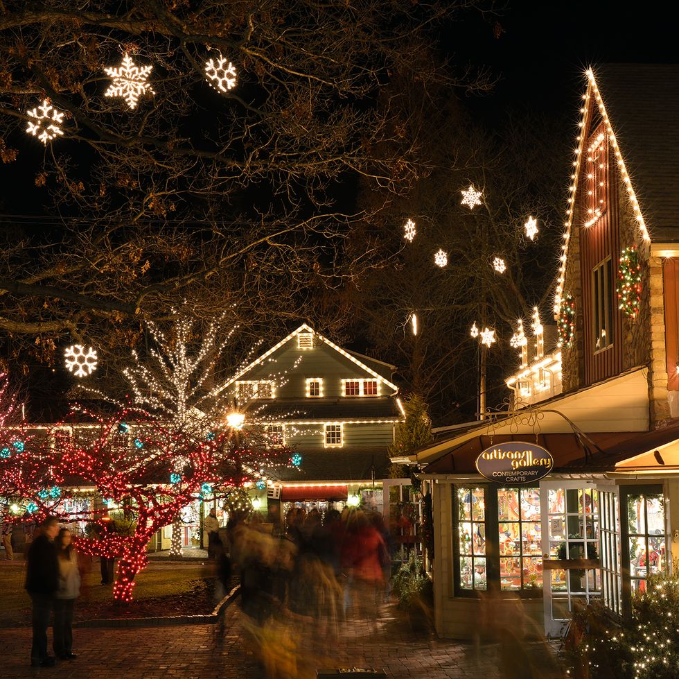best christmas towns lahaska pennsylvania