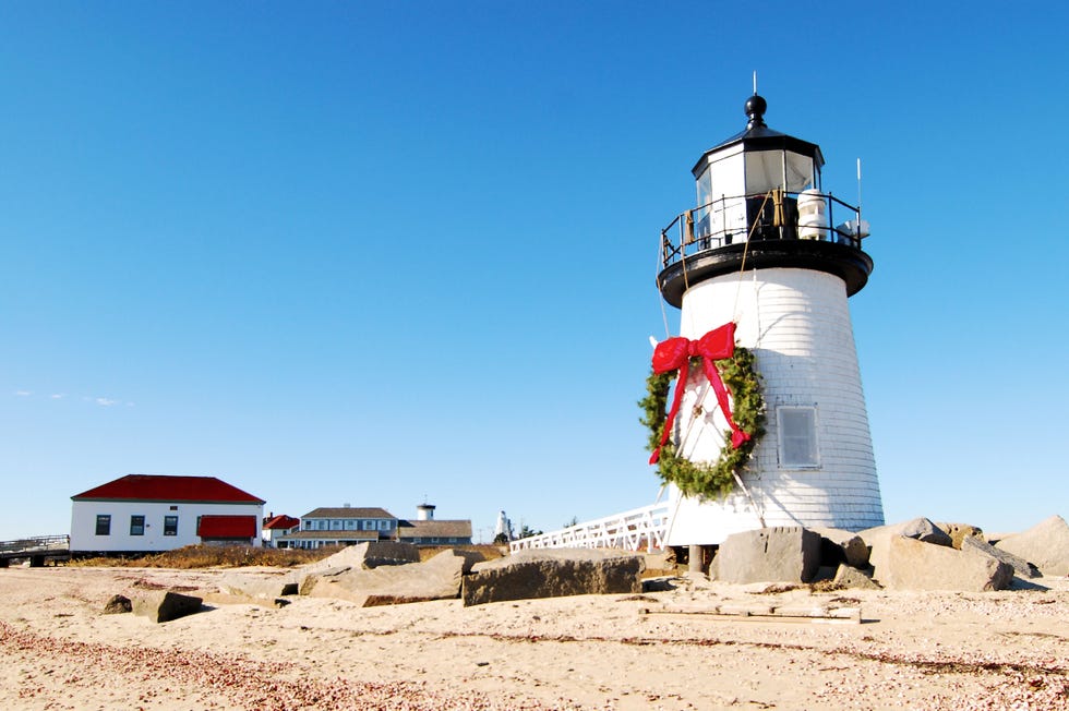 best christmas towns nantucket massachusetts