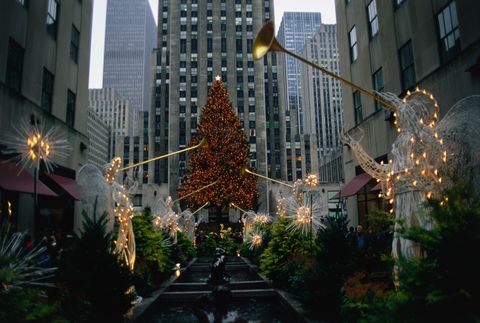 best christmas towns new york new york
