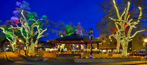 best christmas towns taos new mexico