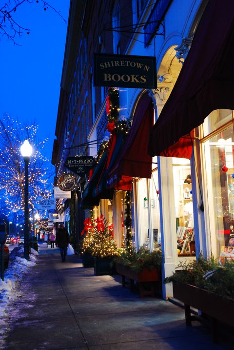 best christmas towns woodstock vermont