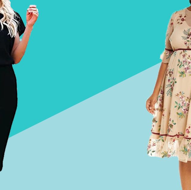 46 Plus sized dresses for big belly ideas
