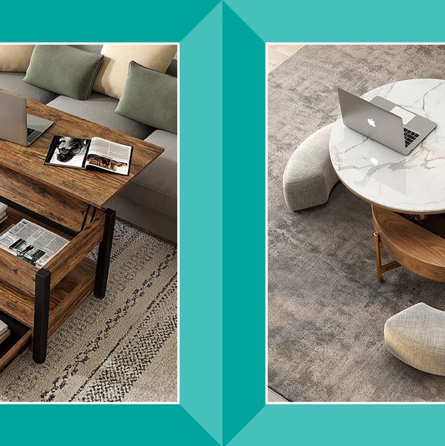 Frame Coffee Table with Storage