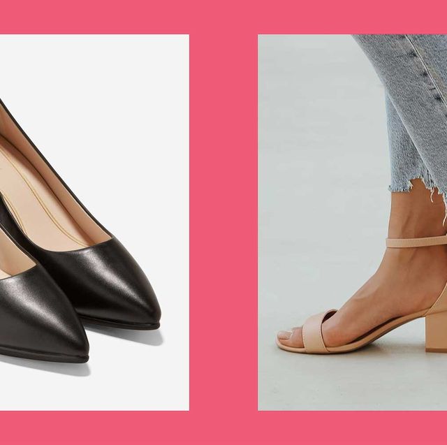 Multi-Logo Block Heel: Women's Shoes, Flats