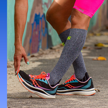 runners wearing compression socks runners wearing compression socks
