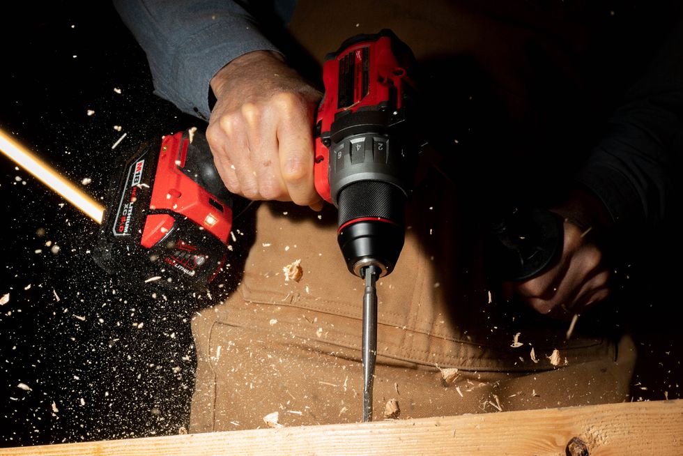 How To Use A Spade Bit In A Black and Decker Impact Driver 