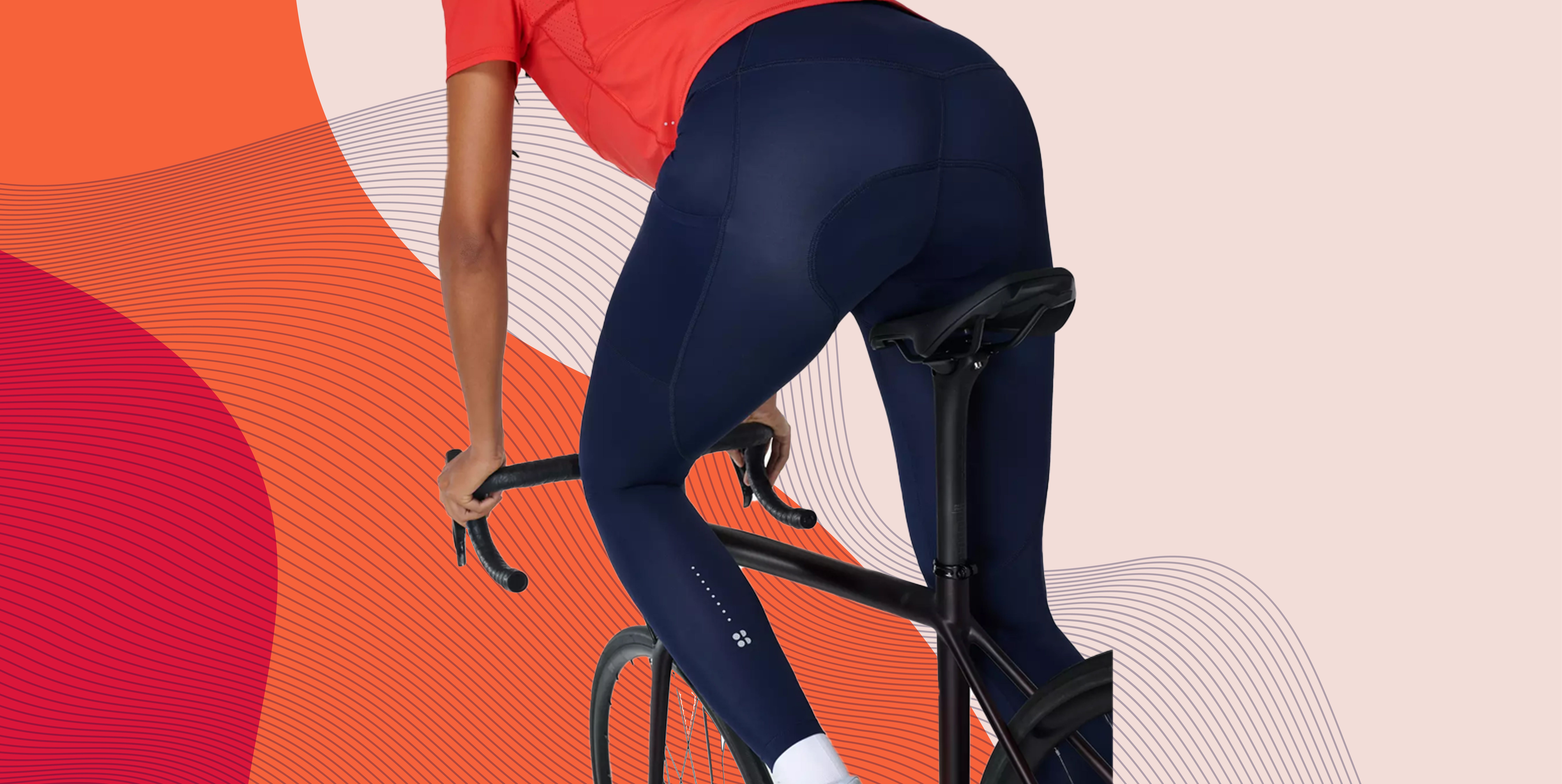 Fashion Cycle Tights Men Bike Pants Riding Trousers With Padding Legging