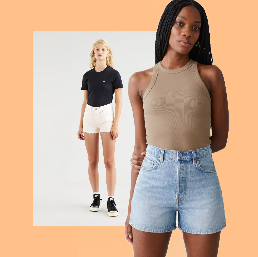 High-Waisted Denim Shorts: How to Wear Them, Which Ones to Buy