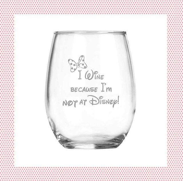 best disney gifts for adults  wine glass and mickey cheese board and tools set