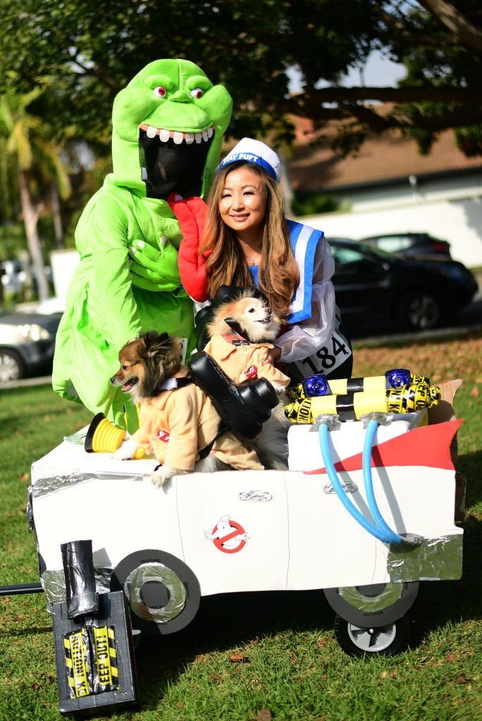 Cruella and puppy costume hotsell