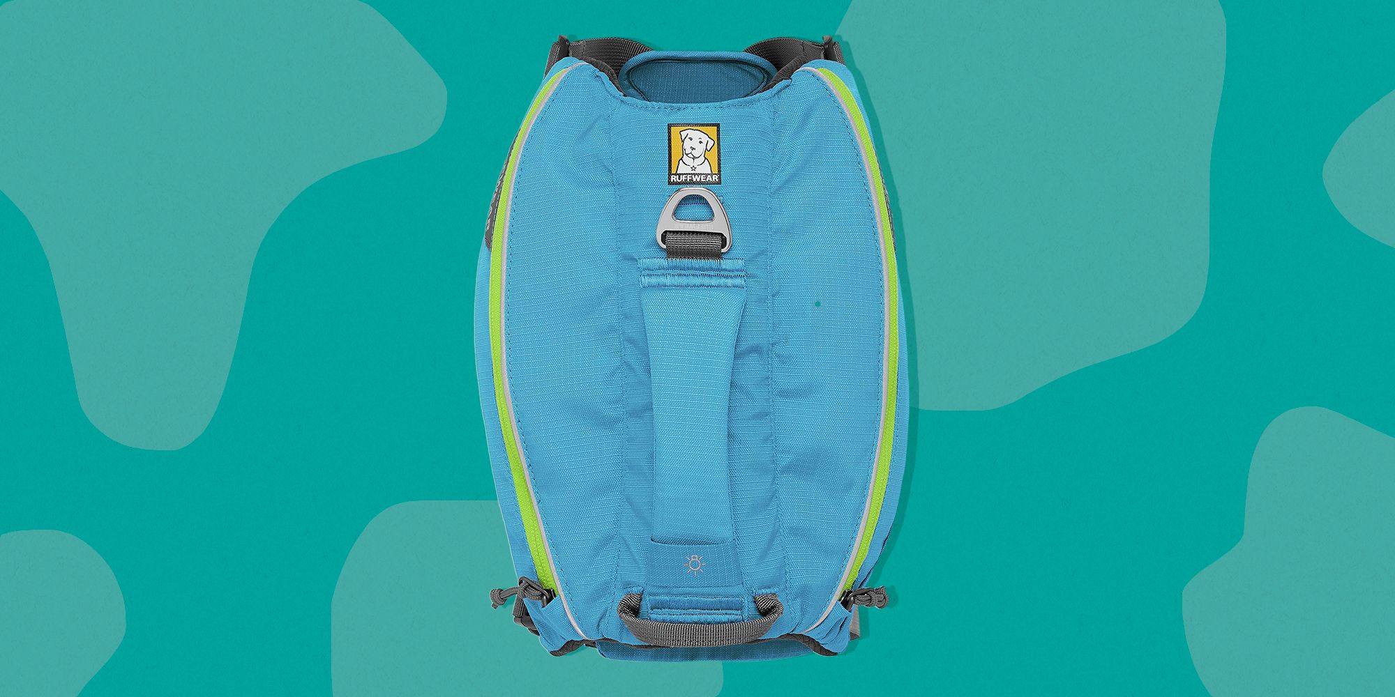 blue singletrak dog backpack