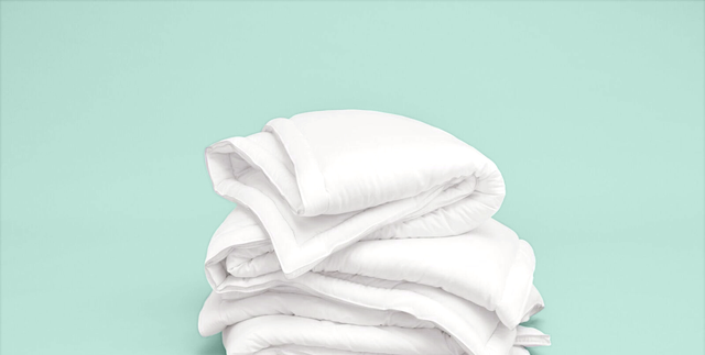 Basics Cotton Bath Towel Set, Made with 30% Recycled Cotton Content  - 6-Piece, Blue Gray Blue Grey 6-Piece Set