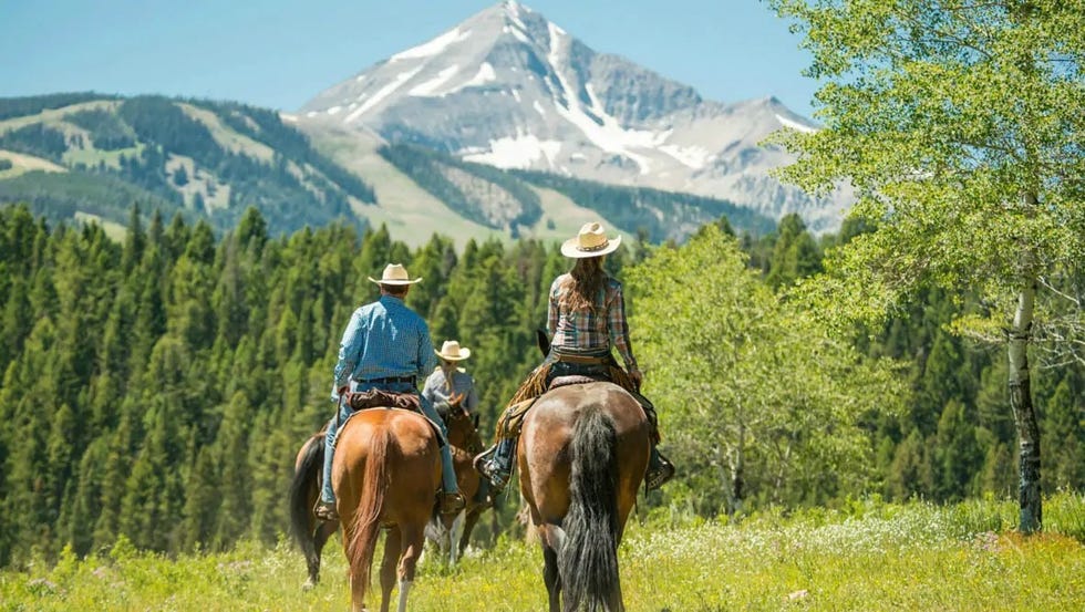 best dude ranches lone mountain