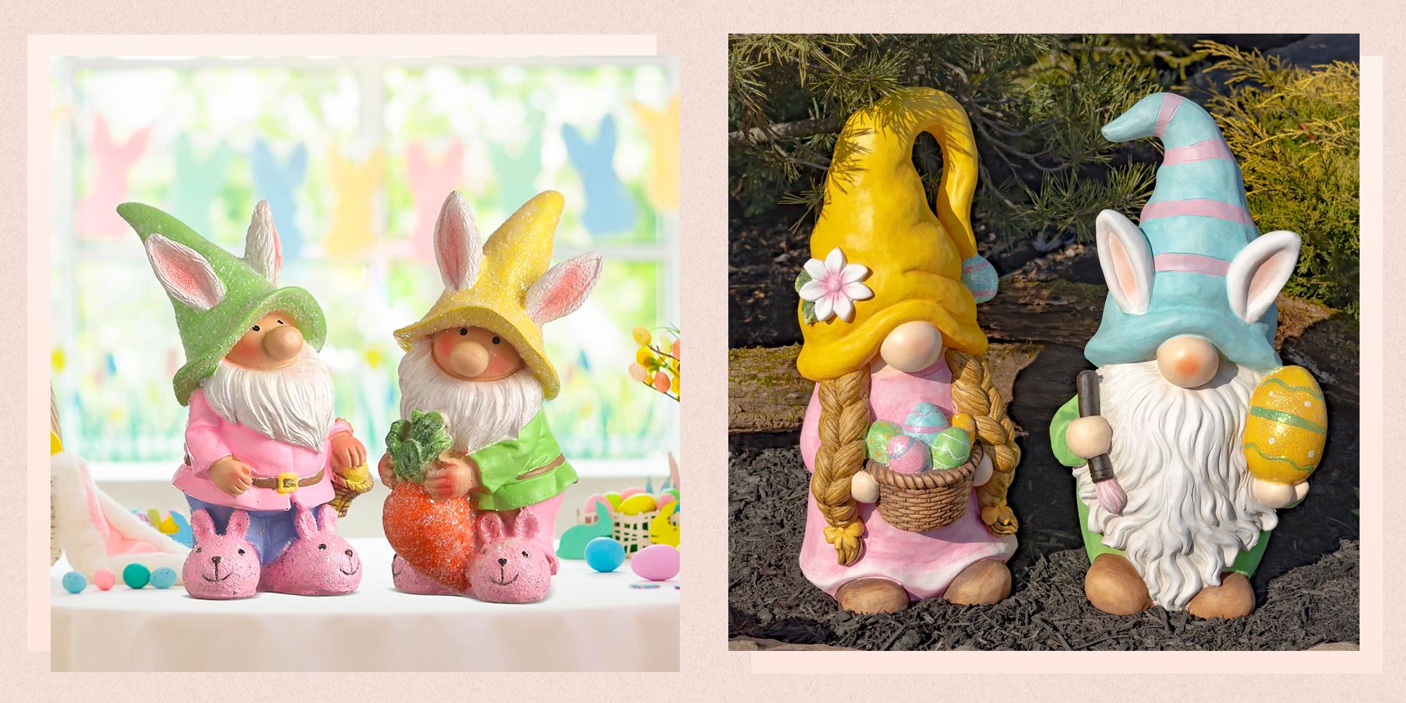 Spring Easter Gnome with adjustable legs deals almost 4’ tall