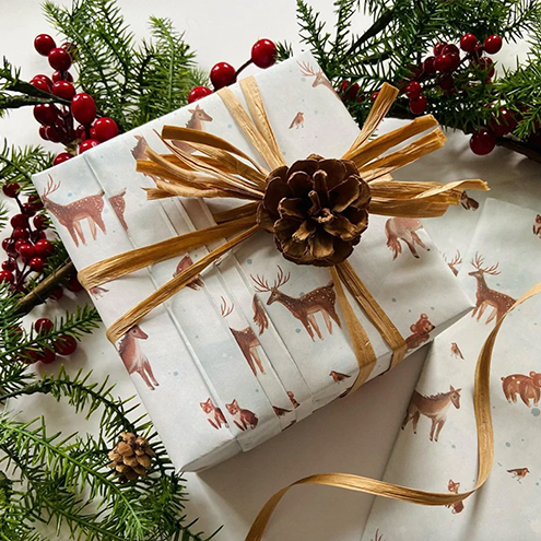 best eco friendly wrapping paper sustainable holiday wrapping paper