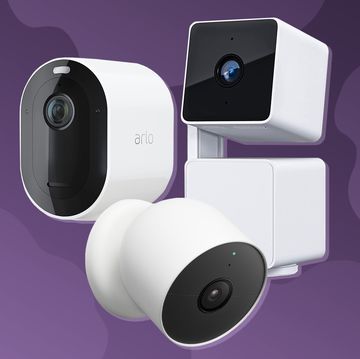 wyze wi fi smart home security camera with motion tracking, google nest cam, arlo pro 4 spotlight camera