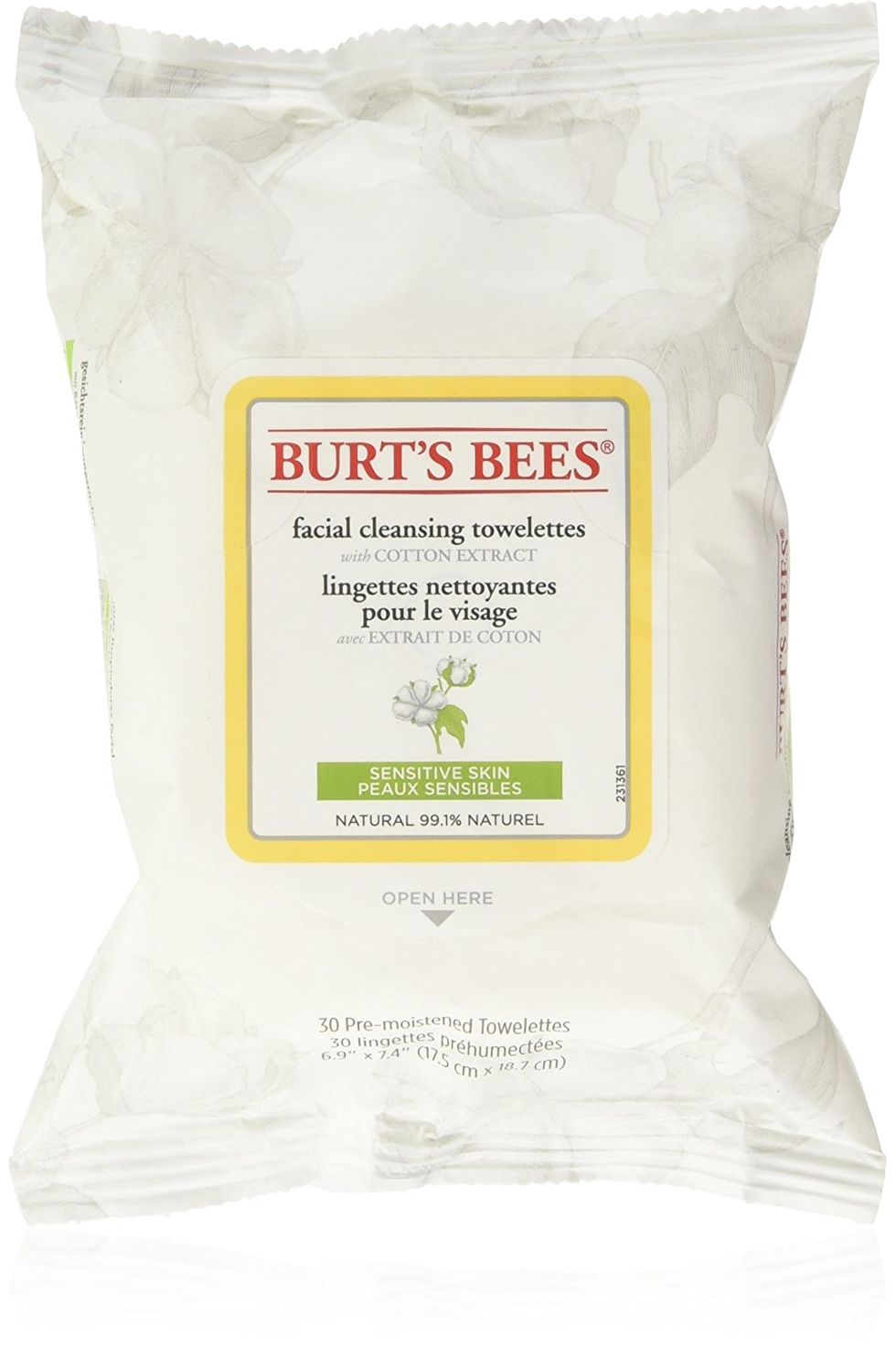 Best face wipes - Burt's Bees