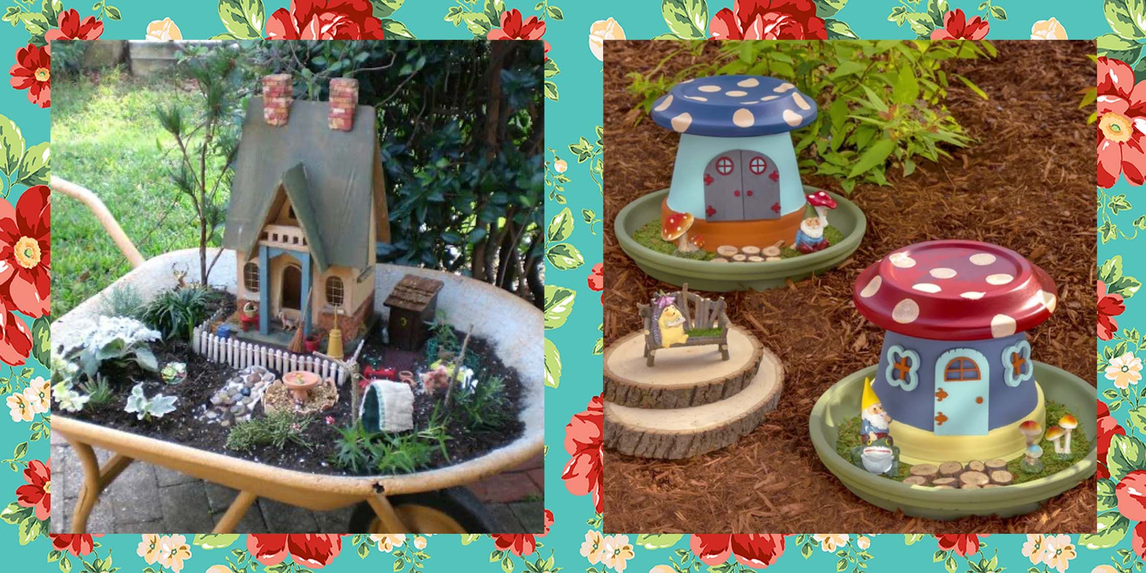 DIY Affordable Fairy Garden Accessories with Free Template!