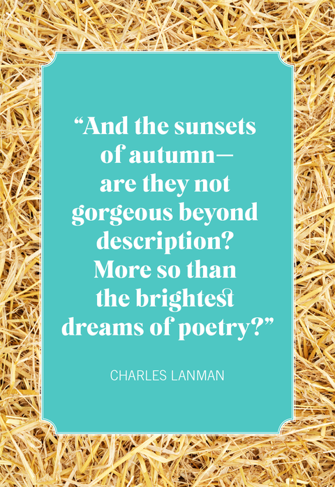 50 Best Fall Quotes - Best Sayings About Autumn