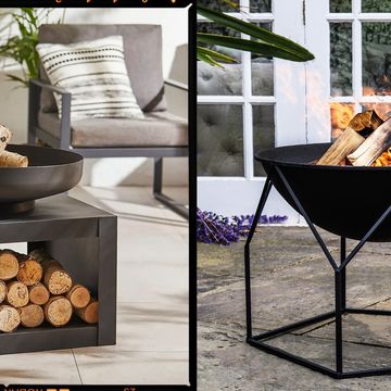 two fire pits