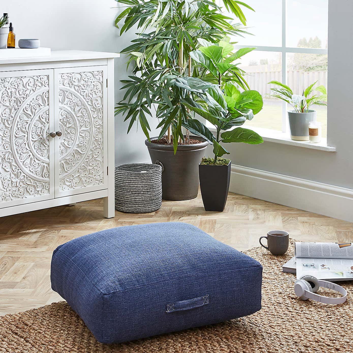 How To Make Large Rectangle Floor Cushion Online
