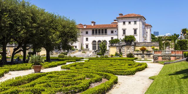 best florida gardens vizcaya museum veranda