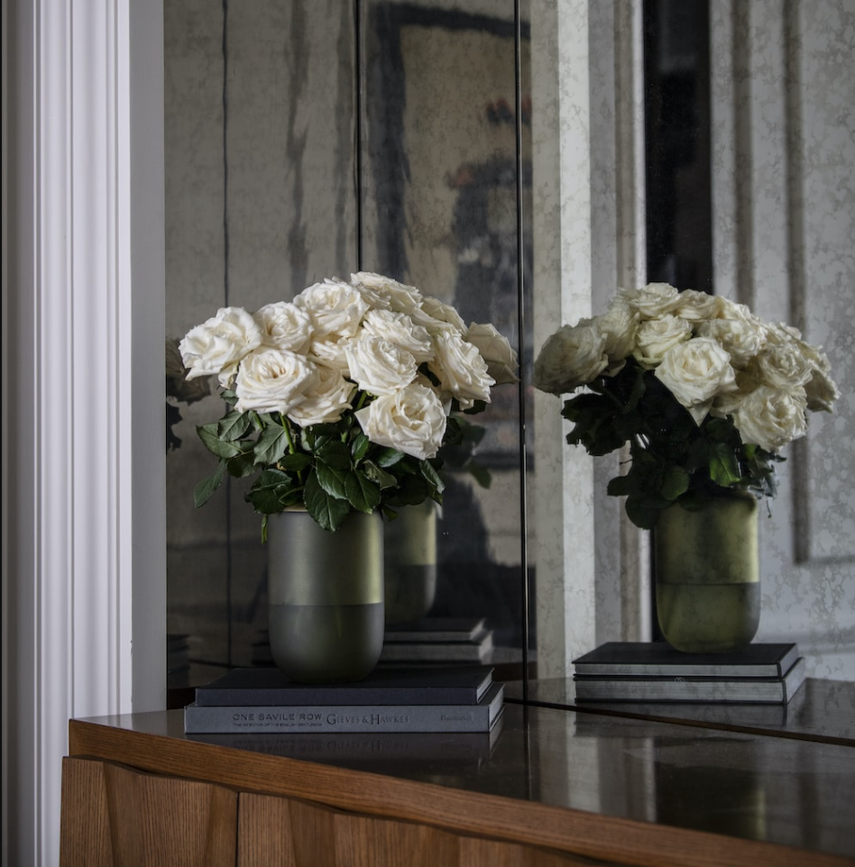 bloom avalanche white roses