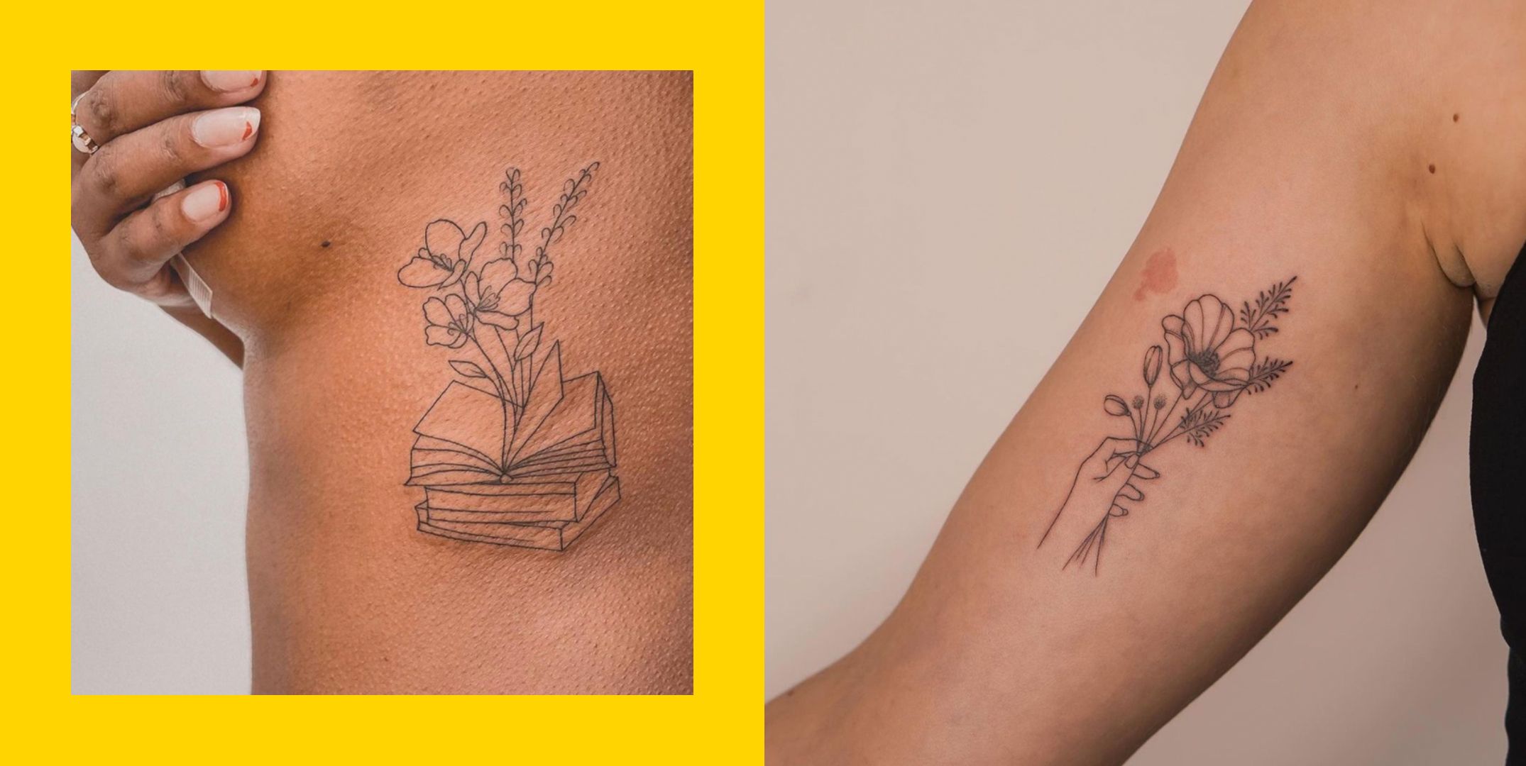 Update 188+ flower bouquet tattoo
