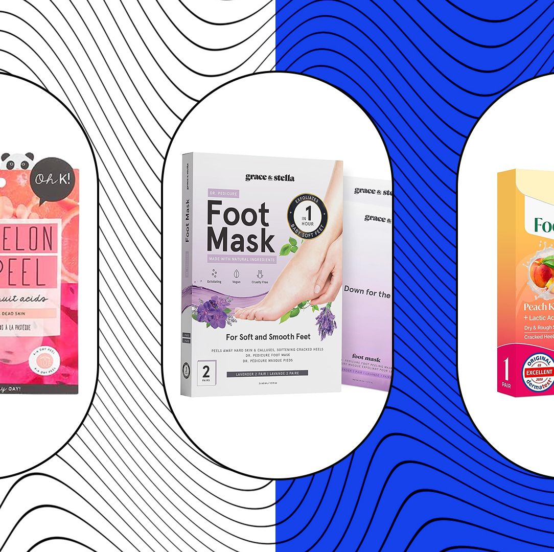 Foot Callus Remover Mask For Dead, Dry and Peeling Skin, Rough Heels Feet  Exfoliating Peel Scrub Results in Baby Soft, Silky, and Smooth Skin in 7-10