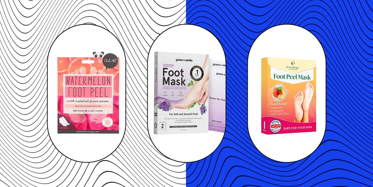 Foot Callus Remover Mask For Dead, Dry and Peeling Skin, Rough Heels Feet  Exfoliating Peel Scrub Results in Baby Soft, Silky, and Smooth Skin in 7-10