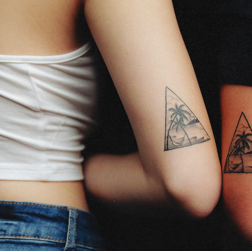 his and hers tattoos designs
