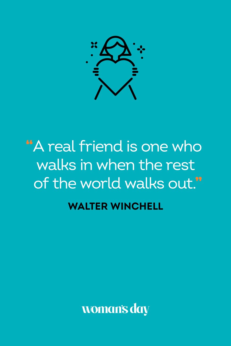 best friend quotes walter winchell