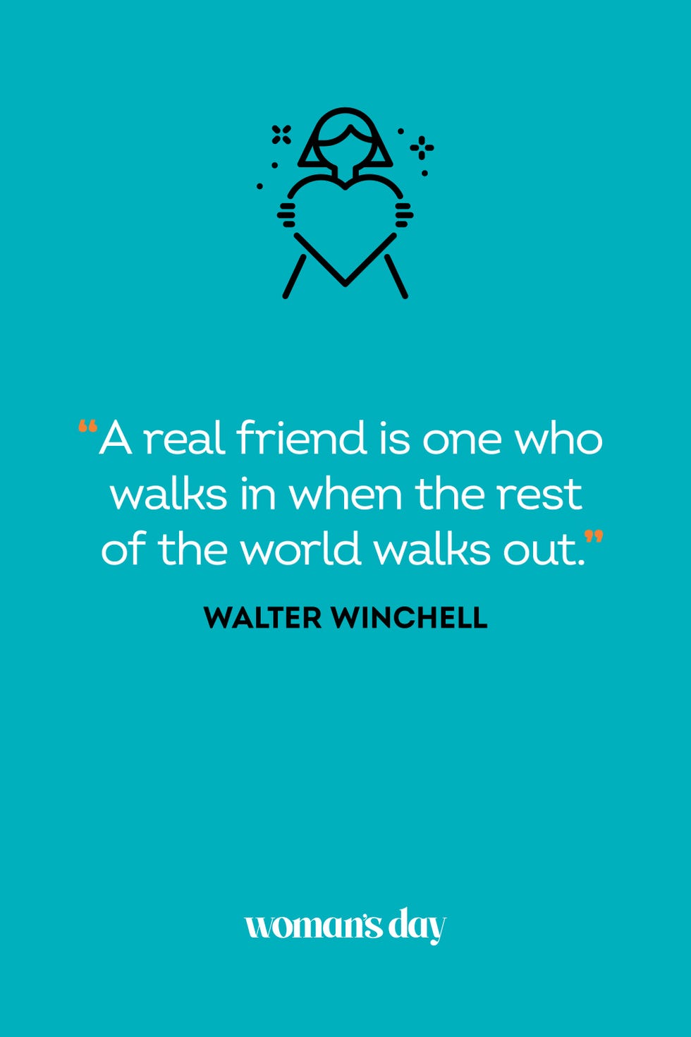 best friend quotes walter winchell