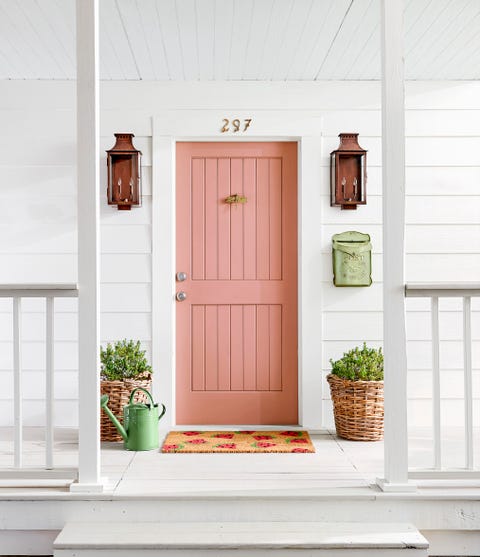 front door colors salmon pink