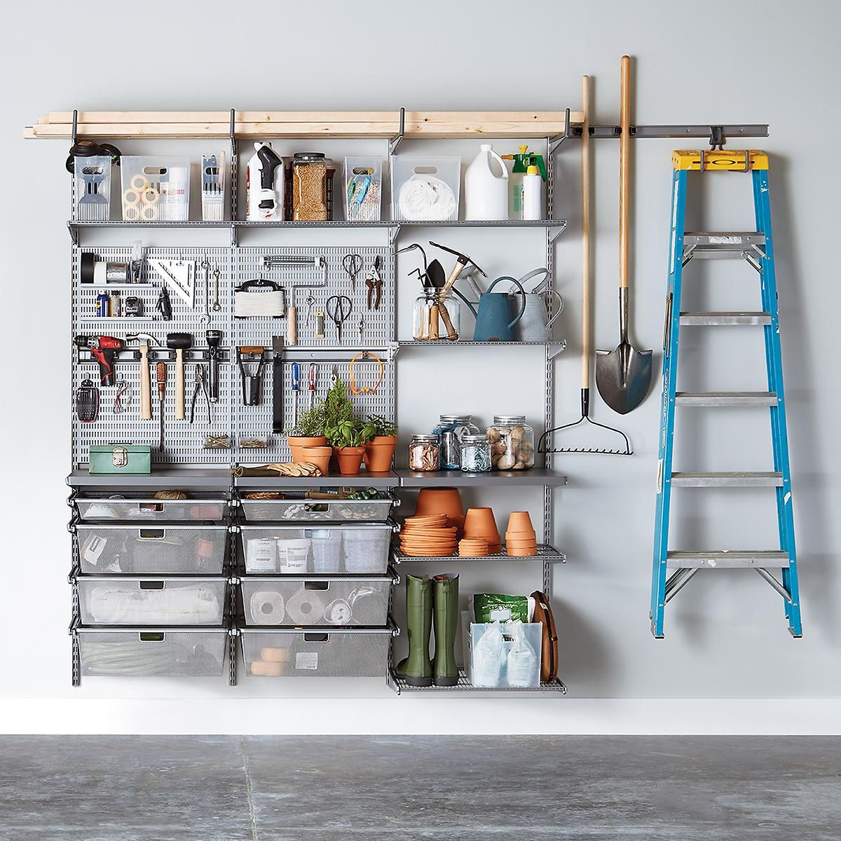 shelving ideas for the garage