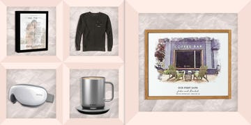 pretty perfect studio wedding vows wall art, pet long sleeve shirt, where it all began couple art, renpho eye massager with heat, ember temperature control smart mug 2