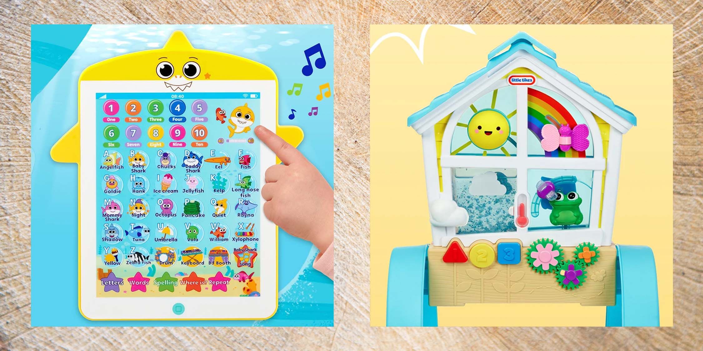 Pinkfong Baby Shark Tablet Learning Toy Singing Talking Gift for sale  online