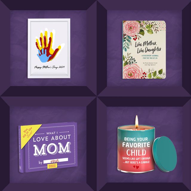 mother child hand print, like mother like daughter book, your favorite child candle, what i love about mom fill in book, super smart beverage fridge