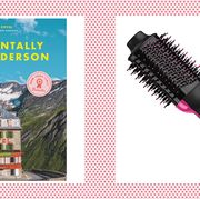 best gifts under $50 for her  accidentally wes anderson coffee table book and revlon onestep volumizer hair dryer and hot air brush