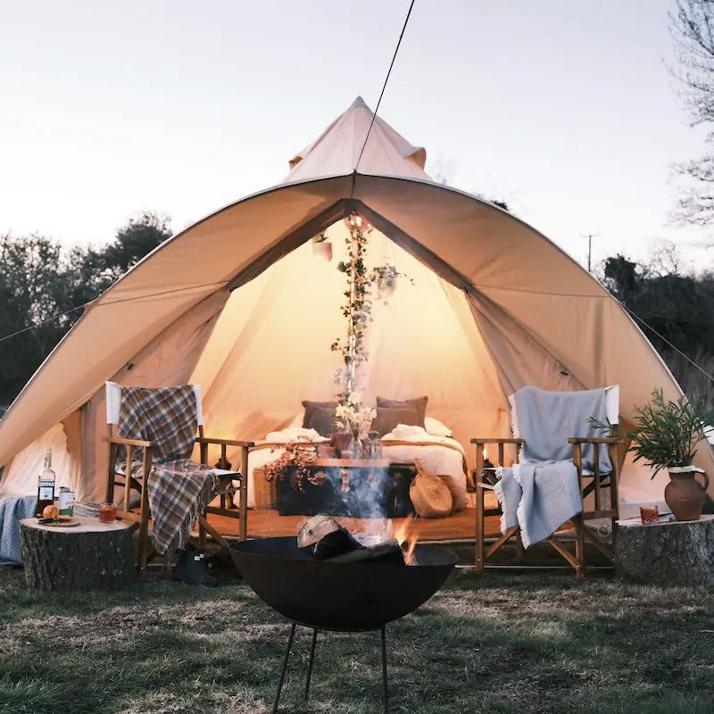 best glamping sites