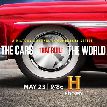the cars that built the world, a history channel documentary debuting may 23 at 9pm eastern, 8 central